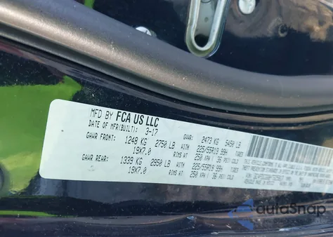 2017 Dodge Journey Crossroad Plus z USA, uszkodzony, nr VIN 3C4PDCGG8HT625817